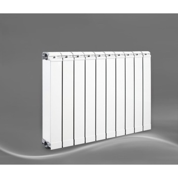 Grzejnik aluminiowy Classic 59x56cm +osłona boczna