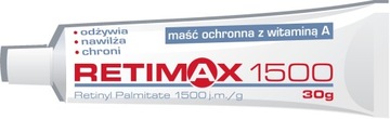 Retimax Maść Ochronna z Witaminą A Wsparcie Regeneracji Skóry 30 g