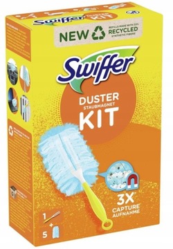 Тряпка Swiffer Duster Kit - 1 ручка + 4 расходных материала