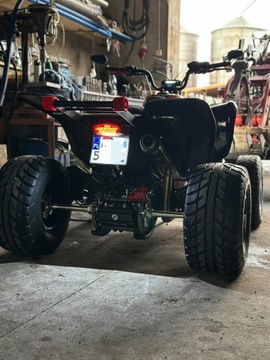 ПОРУЧНИК БАМПЕР БАМПЕР ЗАДНИЙ Yamaha Raptor 660 YFZ 450 quad
