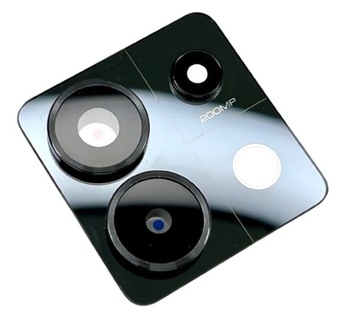 Oczko Aparatu Szkło Kamery Xiaomi Redmi Note 13 Pro 5G z Obudową Black