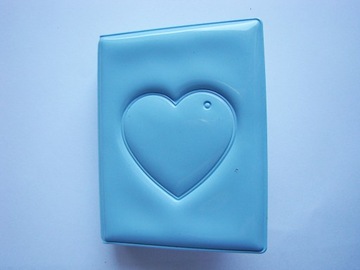 Mini Photocard Binder Love Album Heart Holder