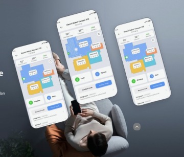 РОБОТ XIAOMI, БЕЛЫЙ ПЫЛЕСОС, УБОРКА ШЫТКОЙ, СТАНЦИЯ ДЛЯ УДАЛЕНИЯ ПЫЛИ
