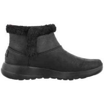 Buty Damskie Botki na Zimę Skechers 144013 Czarne