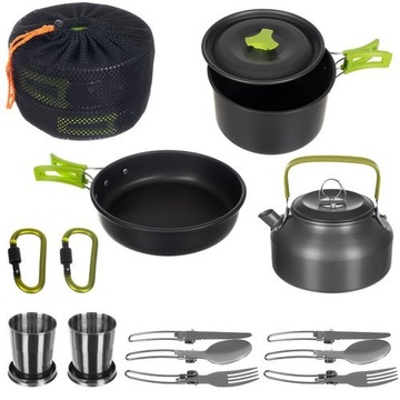 Naczynia kuchenne OUTDOOR zestaw