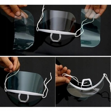 ОПТОВАЯ 10x МАСКА ЗАЩИТНЫЙ ВИЗОР МИНИ РОТ NOS