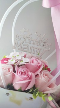 корзина букет Мыльные цветы Для мамы День матери