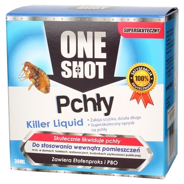 ONE SHOT NA PCHŁY mocny środek biobójczy 30ml