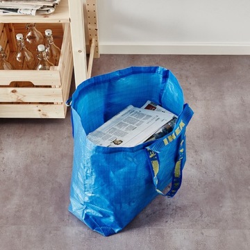 7 szt. FRAKTA Średnia torba - niebieski 45x18x45 cm/36 l
