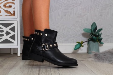 ЖЕНСКИЕ ЧЕРНЫЕ БОТИНКИ НА ПЛОСКОЙ ПЛОСКОЙ ПЛОСКОЙ ПЛОСКОЙ МОЩНОСТИ