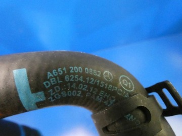 MERCEDES A W176 B W246 CLA W117 1.8 2.2 CDI WAZ PŘÍVOD HADICE VODY