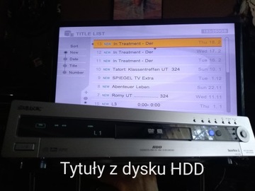 DVD-рекордер Sony RDR-HX1000 с жестким диском