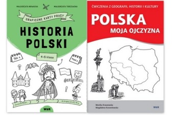 Historia Polski Graficzne karty+Polska moja ojczyz