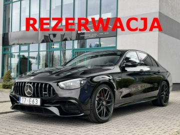 Mercedes Klasa E W213 Limuzyna AMG Facelifting 4.0 63 S 612KM 2023 Mercedes E 63 AMG S 612KM. Polska. Bezwypadkowy.