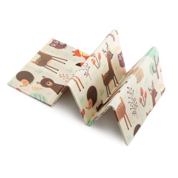 КОВРИК ПЕННЫЙ ДЛЯ ДЕТЕЙ, ДВУХСТОРОННИЙ ОБРАЗОВАТЕЛЬНЫЙ СУМКА HUMBI 120x180