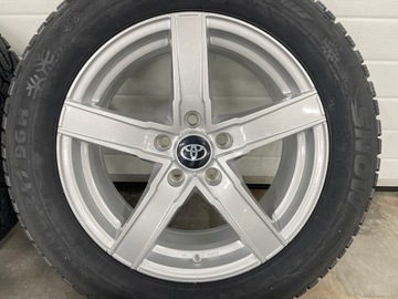 TOYOTA COROLLA CROSS WINTER 215/60R17 НОВЫЕ ДАТЧИКИ ДАВЛЕНИЯ