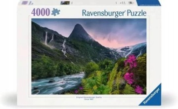 Dárek Pro Holčičku Hračka 14 Let Puzzle 4000 Horský potok Dárek