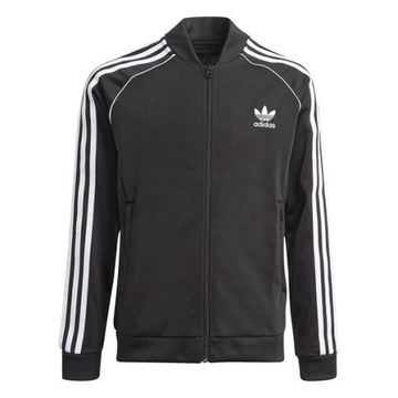 Bluza Dziecięca adidas GN8451 SST TRACK Czarna 152