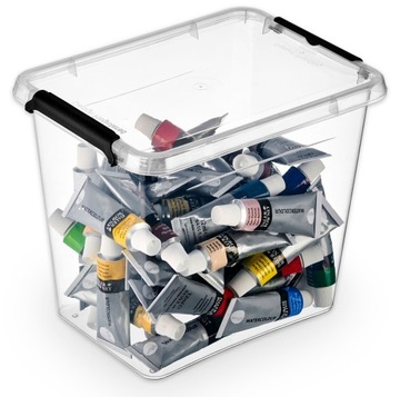 Pojemnik ogranizer plastikowy pudło box 3 l pokr.