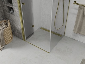 MEXEN LIMA ДУШЕВАЯ КАБИНА 80 x 80 см ЗОЛОТО