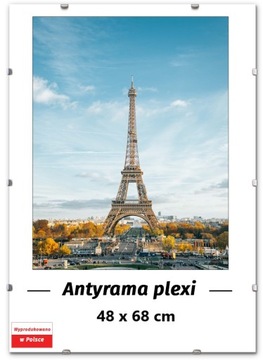ANTYRAMA PLEXI 48x68 ANTYRAMY 68x48 cm, RAMKA na PLAKAT, PUZZLE