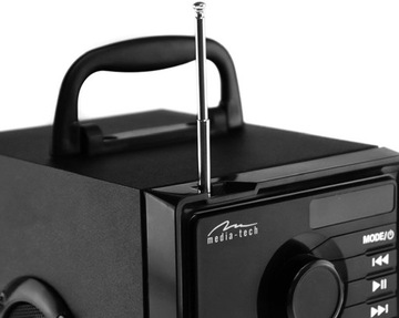 BOOMBOX MediaTech MT3145 BT FM 600 Вт USB SD-динамик