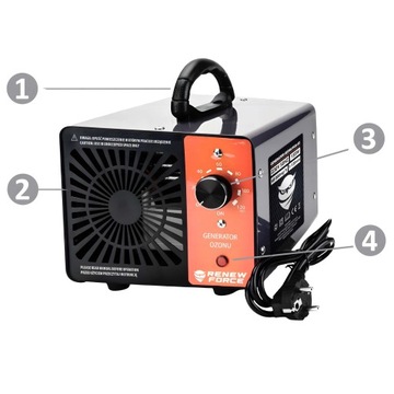 Генератор озона Озонатор Очиститель воздуха 60 000 МГ/Ч ДЛЯ ДОМА МОЩНЫЙ