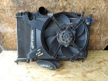 CHLADIČ VODY + KLIMATIZACE VENTILÁTOR VOLVO V40 S40 FACELIFT