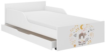 Łóżko PUFI dziecięce 160x80 + materac + szuflada !