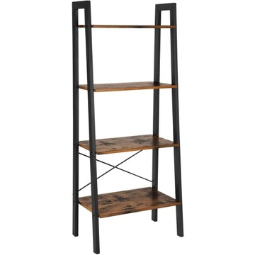 REGAŁ loft INDUSTRIALNY drabinowy SŁUPEK retro 137 cm x 56 cm x 34 cm