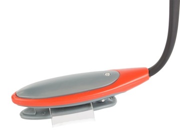 ГИБКАЯ СВЕТОДИОДНАЯ ЛАМПА ДЛЯ ЧТЕНИЯ КНИГ С ЗАЖИМОМ