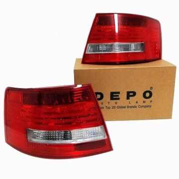 LAMPY TYŁ TYŁ LED P+L KPL.2 Audi A6 C6 04-08 SEDA