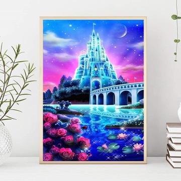 Haft Diamentowy/ Obraz 5D/ Mozaika Diamentowa/ Diamond Painting - wymarzony