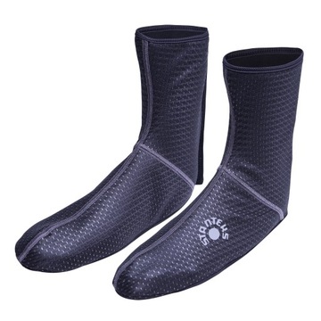 OCHRANIACZE NA BUTY ROWEROWE M L CZARNE CIEPŁE WINDSTOPPER ODBLASKI 36 - 41