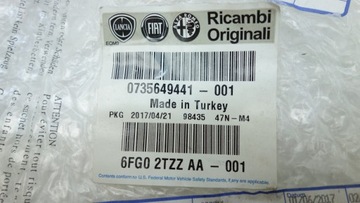 FIAT DOBLO 2010- POUZDRO ZRCÁTKO ZVEDÁK 0735649441