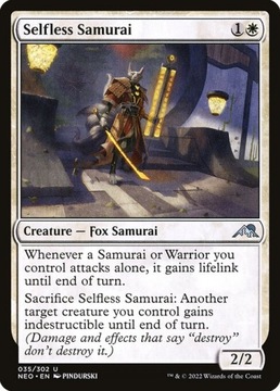 MtG: Selfless Samurai (NEO)