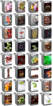 Магнитный коврик можно мыть в посудомоечной машине, множество дизайнов!