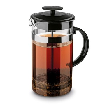 Tłokowy ZAPARZACZ do kawy HERBATY ziół DZBANEK szklany FRENCH PRESS 1L