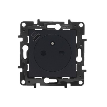 LEGRAND NILOE STEP GNIAZDO ŁADOWARKA USB CZARNY