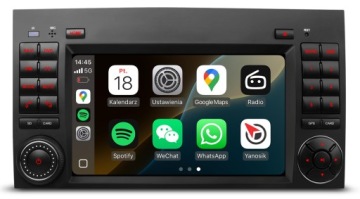 Mercedes Sprinter Crafter W169 W245 Vito Android Carplay Rádio Navigace