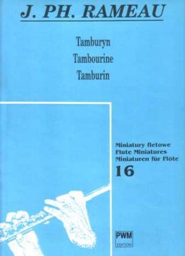 NUTY NA FLET: Tamburyn Rameau miniatura