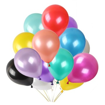 PASTELOWE BALONY KOLOROWE Mix 30CM BALON 100 sztuk