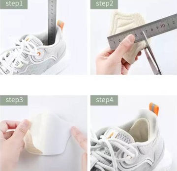 ЧАСЫ НА ПЕННОМ КАБЛУКЕ ДЛЯ БОЛЬШОЙ ОБУВИ, НАКЛЕЕННЫЕ СТЕЛКИ