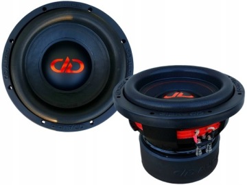 DD Audio DD710d D4 subwoofer 25 cm/10 palců 1200 W Rms