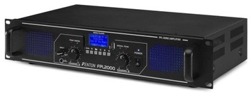 Wzmacniacz dla DJa 4000W BT USB SD LED EQ Fenton