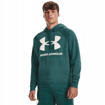 Bluza Męska Under Armour z Kapturem Bawełniana