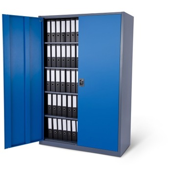 Широкий металлический офисный шкаф для документов, шкаф-мастерская для гаража для папок.