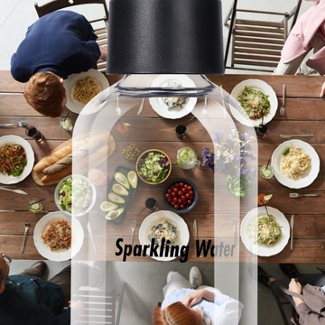 САТУРАТОР + 2 БУТЫЛКИ Карбонизатор для воды + НАБОР КАРТРИДЖЕЙ