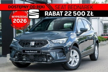 Seat Arona Crossover Facelifting 1.0 TSI 95KM 2026 Seat Arona Style 1.0 TSI 95 KM, najem za 1498 zł