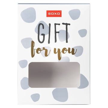 КАРТОННАЯ КОРОБКА SOXO ПОДАРОЧНАЯ КОРОБКА
